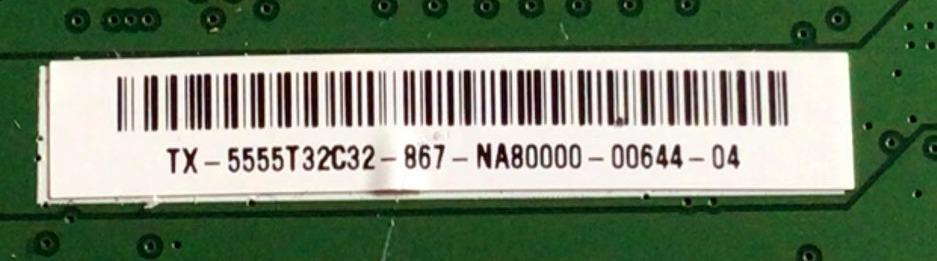 KIT DE TARJETAS PARA TV VIZIO / NUMERO DE PARTE MAIN XICB0QK008 / 715G9370-M01-B00-005K / T-CON 55.55T32.C32 / 5555T32C32 / DRIVER LNTVHU16ZXAB2 / 715G9366-P01-000-005T / FUENTE ADTVH1825AAY / 715G9147-P01-001-003H / PANEL TPT550U1-QVN05.U / MODELO P55-F1 - Imagen 3